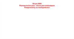 Desktop Screenshot of grupa3000.pl